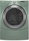Whirlpool Duet Steam WGD9600TA 27 Gas Steam Dryer with 7.4 cu. ft. Capacity, 12 Cycles, 5 Temperature Options, Steam Technology, NSF Certified Sanitized Cycle and Enhanced Touch-Up Cycle: New Aspen