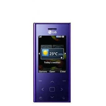 LG BL20 Chocolate Unlocked TriBand GSM Cell Phone with 5 MP C