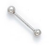 14KW Tongue Bar 16MM 14G - ES-1241