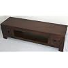 Homescapes - Dakota - Plasma TV (Large Screen) Unit with 2 Drawers & Large Shelf�- Dark - 100% Solid Mango Hard Wood - (No Veneer) Hand Crafted Furniture