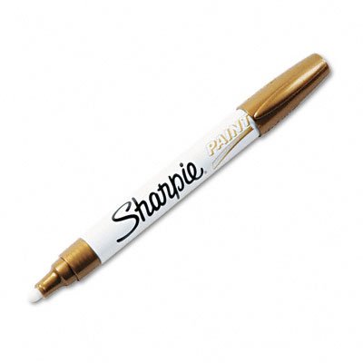 Childrens Toyshop  Office Products : Sanford(R) Sharpie(R) Paint Marker, Medium Point, Gold