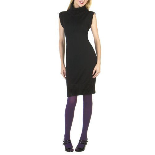 Jonathan Saunders Sleeveless Sweater Dress - Ebony