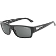 Arnette Wager Men's Fashion Sunglasses w/ Free B&F Heart Sticker Bundle - 41/87 Gloss Black/Grey