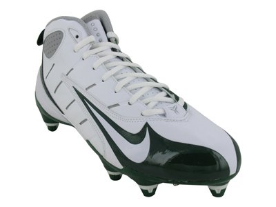 Nike Men's NIKE SUPER SPEED D 3/4 FOOTBALL CLEATS 11 (WHITE/DEEP FOREST) Nike Men's NIKE SUPER SPEED D 3/4 FOOTBALL CLEATS 11 (WHITE/DEEP FOREST)