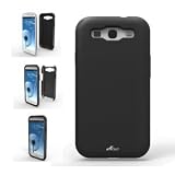 Acase ACS-01PCSLSGS3BK-AS Superleggera PRO Hybrid Case for Samsung Galaxy S III - 1 Pack - Retail Packaging - Black
