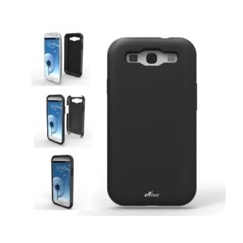 Set A Shopping Price Drop Alert For Acase ACS-01PCSLSGS3BK-AS Superleggera PRO Hybrid Case for Samsung Galaxy S III - 1 Pack - Retail Packaging - Black