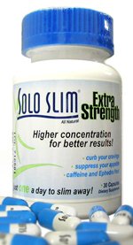 Solo Slim EXTRA Strength SoloSlim Weight Loss Pills - More Potent Than Original - Includes Green Tea