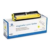 Konica Minolta 1710517-006 Yellow Toner Cartridge (2300DL Printer)