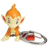 Pokemon Diamond and Pearl Poke Ball Keychain - Chimchar