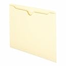 Smead File Jacket, Reinforced Straight-Cut Tab, Flat-No Expansion, Letter Size, Manila, 100 per Box (75500)
