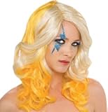 Womens Lady Gaga Blonde & Yellow Costume Wig 31%2B38QisZPL. SL160 Womens Lady Gaga Blonde & Yellow Costume Wig
