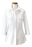 TravelSmith – Women’s Plus Size Nano-Tex Cape Town City Shirt