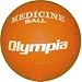 Medicine Ball, Deluxe Rubber Orange, 5 Kilo (11 to 12 Lbs) - Sports Medicine Balls