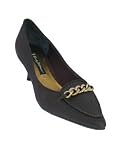 BEVERLY FELDMAN Jovial Crackle Pump in Brown