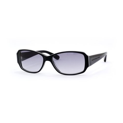 MARC BY MARC JACOBS MJJ 056 S - 056S 5Y4LF BLACK WHITE BLACK PLASTIC GRAY GRADIENT LENS SUNGLASSES SHADES
