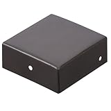 システムデッキ　ラティスエンド金具幅 7.5cm×奥行7.3cm×高さ 2.9cm