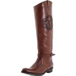 FRYE Women's Rider Logo Boot,Redwood,8 M US