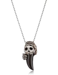 Borgioni Skull Horn Necklace