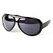 The 70's Plastic Frame Aviator Shaped Fashion Sunglass - 644