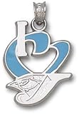 Toronto Blue Jays "I Heart New Logo" 3/4" Enamel Gold Plated Enamel Pendant