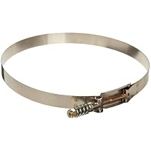 Murray TBLS Series Stainless Steel 300 Spring Hose Clamp, 8.28" Min Clamp ID, 8.58" Max Clamp ID, 3/4" Band Width, Pack Of 1