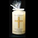 Confirmation Candle. Can be personalised with up to 40 characters/letters