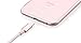 Lightning USB Cable 3ft 1.2m Extra Long Cord Charging for Iphone 6s 6s+ 6plus 6, 5s 5c 5,ipad Air Mini Min2, Ipad 4,ipod 5,ipod 7, Ios9. With Aluminum Connector, Braided Cable Rose Gold
