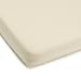 Julius Zöllner 8380050200 - Spannbetttuch Organic Cotton Jersey uni, 90 x 40 cm, Farbe: ecru