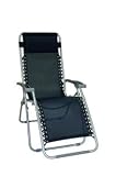 Gravity Free Lounger - Oversized - Blue/Silver Frame
