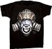 Halo 3 Grunt Realistic Gas Mask Face T-shirt Black