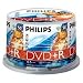 Electronics : 50 pack philips dvd+r 16x speed blank discs