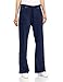 Dickies Women's Xtreme Stretch Fit Drawstring Flare Leg Pant, Navy, X-Large
