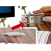 Xystec Versenkbarer 3-Port USB-Hub "Sensor Glide" mit Tisch-Kabeldose