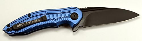 Brous Blades Bionic 2.0 Blue with Blackout Blade