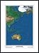 Australasia From Space, Art Poster with Metal Frame, poster size: 26 x 38