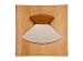 Kitchen & Housewares : JK Adams Ulu Chopper and Wooden Board 6x6-in.