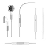 Earphones with Remote & Mic for iPod & iPhone - White