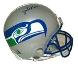 Steve Largent Autographed/Hand Signed Seattle Seahawks Throwback Pro Line Helmet by Riddell