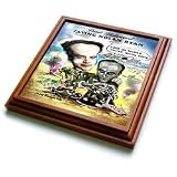 Londons Times Funny Music Cartoons - Saving Nolan Ryan - Trivets