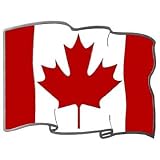 Canadian Flag Belt Buckle by Bergamot