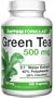Green Tea 5:1 ( 30% Catechins - Water Extracted 5:3 ) 500 mg 100 Capsules Jarrow Formulas