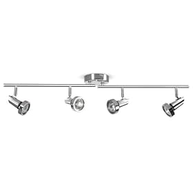 Energy Saving 4 Way Ceiling Spotlight in Chrome