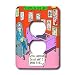 Londons Times Funny Music Cartoons - Beatles Collectible, McCartney, The Early Years - Light Switch Covers - 2 plug outlet cover Image