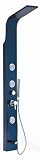 AQUA BLACK Stainless Steel Shower Massage Panel 7222B