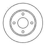 Produkt-Bild: 2 AUTEK Bremsscheiben vorn MAZDA 121 1.8D 1.25 1.3 FORD FIESTA 1.3i 1.25i16V 1.8D 1.4i16V KA 1.3i