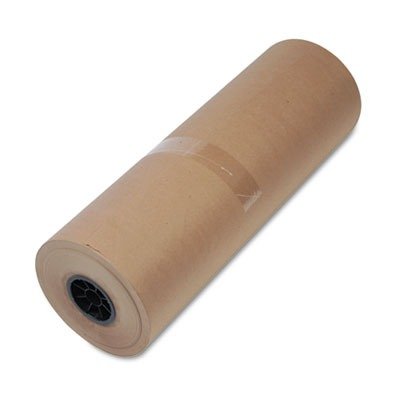 United Facility Supply 1300022 40-Lb. mediumweight 9 dia. brown kraft wrapping paper roll, 24w x 900-ft.
