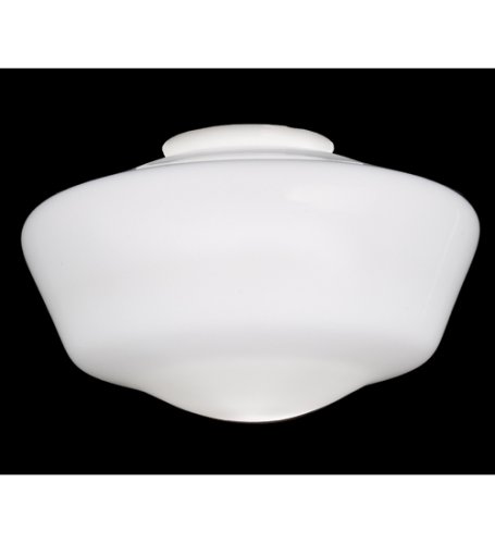 Meyda Tiffany 29942 Schoolgouse Globe White