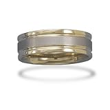 Zirconium Plated Tungsten Carbide Men's Ring