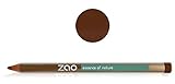 Zao Organic Makeup - Pencil Multipurpose Dark Brown