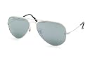 Ray Ban Aviator Sunglasses Silver Mirror RB3025 W3277